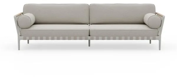 Vipp 720 Open-Air 3-Seater Udendørs Sofa Lyse Grå